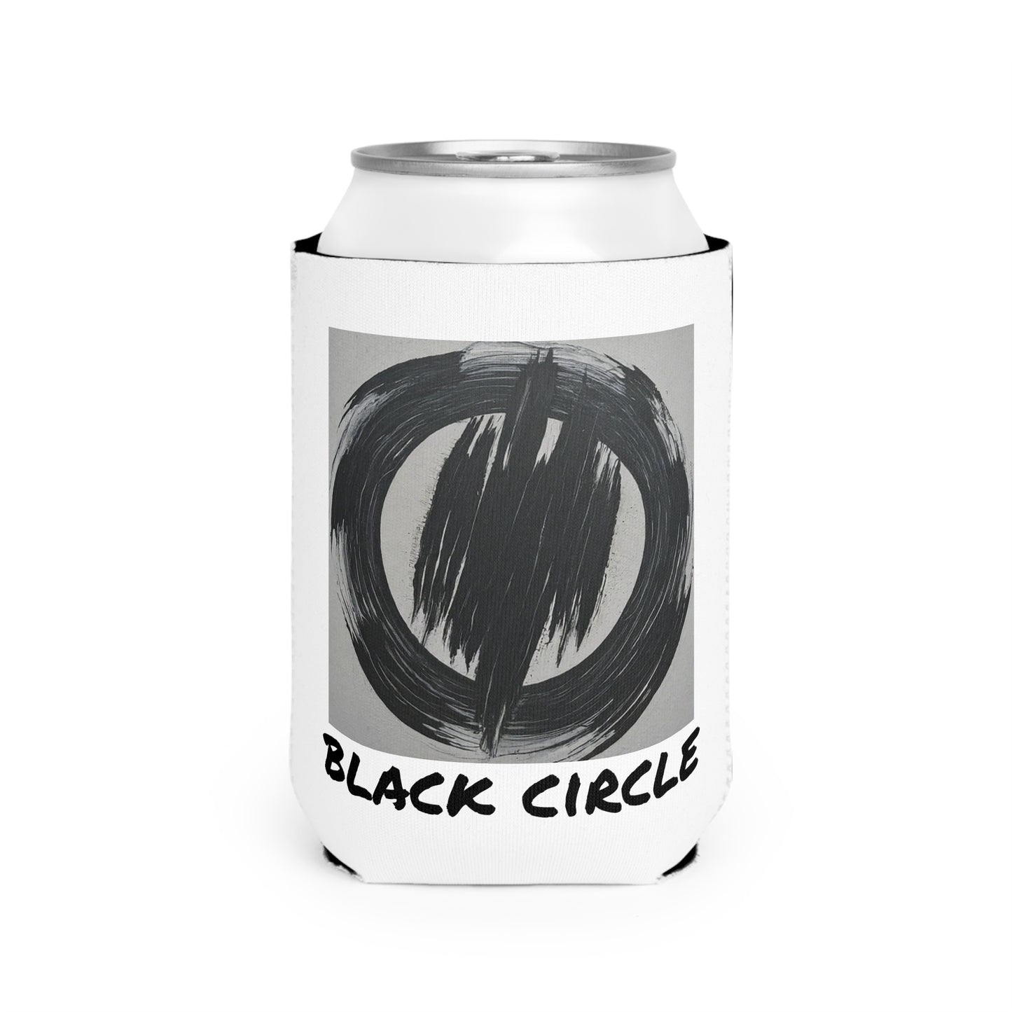 black circle can cooler