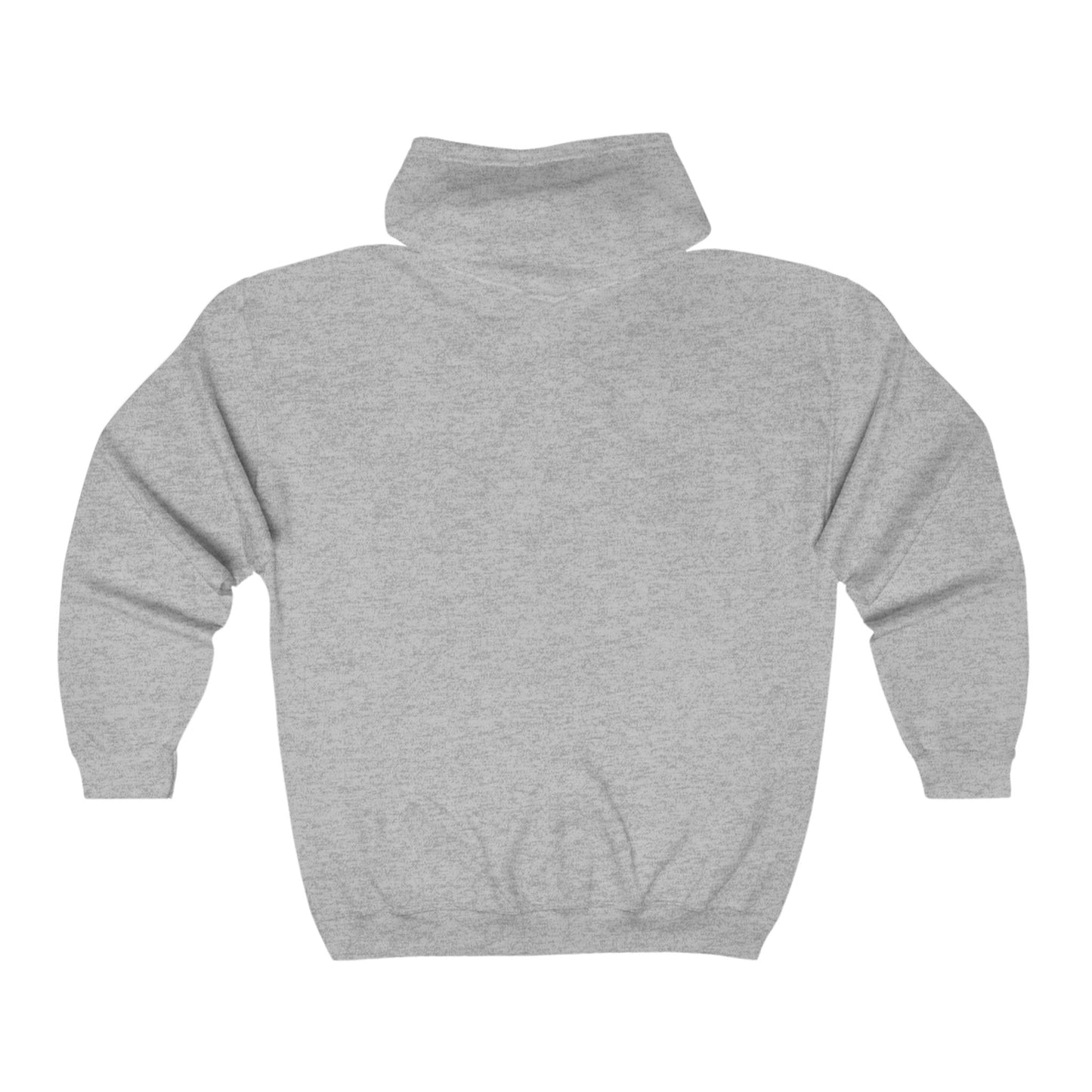 black circle zipped hoodie